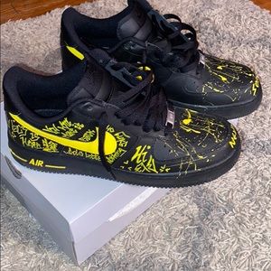 Custom nike air force 1’s